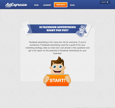 adespresso quiz - start