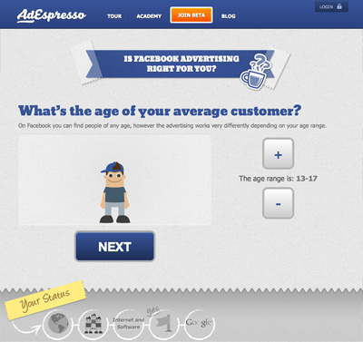 adespresso quiz - step