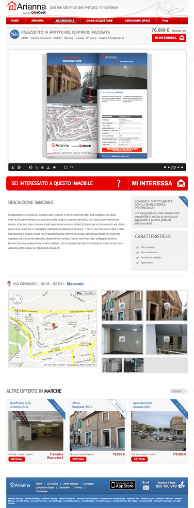 arianna unicredit - ad page